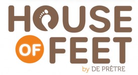 Logo House of Feet by De Prêtre - Brugge