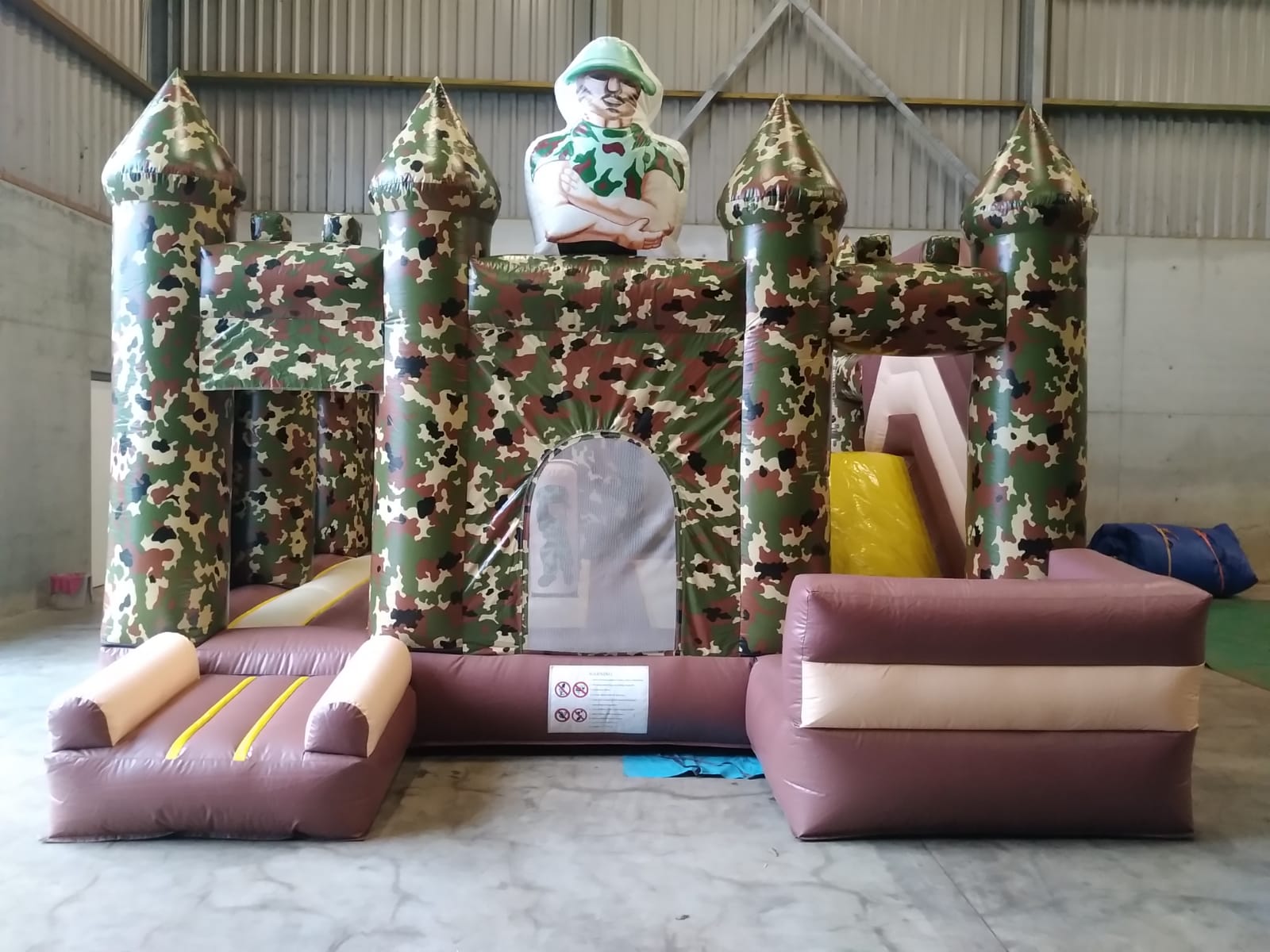 Springkasteel carrousel multifun