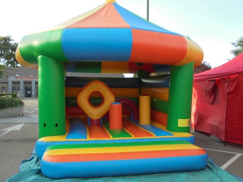 Springkasteel carrousel multifun