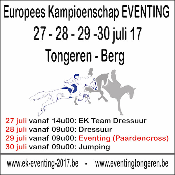 Europees Kampioenschap Eventing te Tongeren