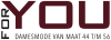 Logo van Plussize damesmode For You