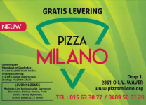 Pizza Milano - Pita Sint-Katelijne-Waver