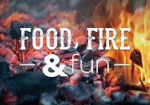 Logo Food, Fire & Fun - Wakken