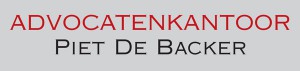 Logo Advocatenkantoor Piet De Backer - Geraardsbergen