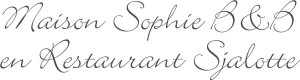 Logo Maison Sophie / Restaurant Sjalotte - Tongeren