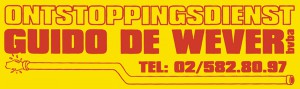 Logo Ontstoppingsdienst Guido De Wever - Ternat