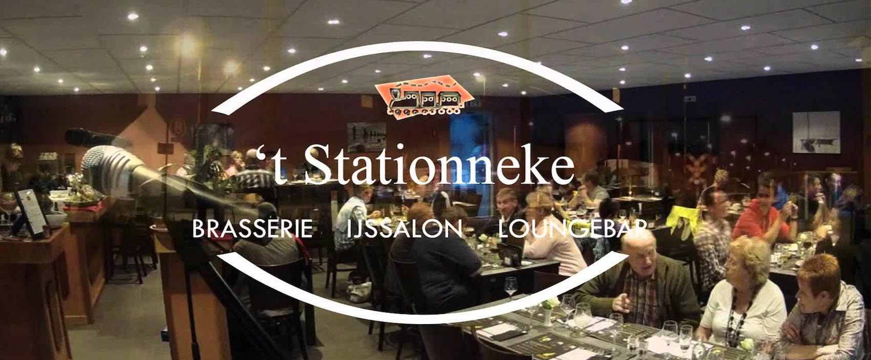 Header Brasserie 't Stationneke - IJssalon Heist-op-den-Berg