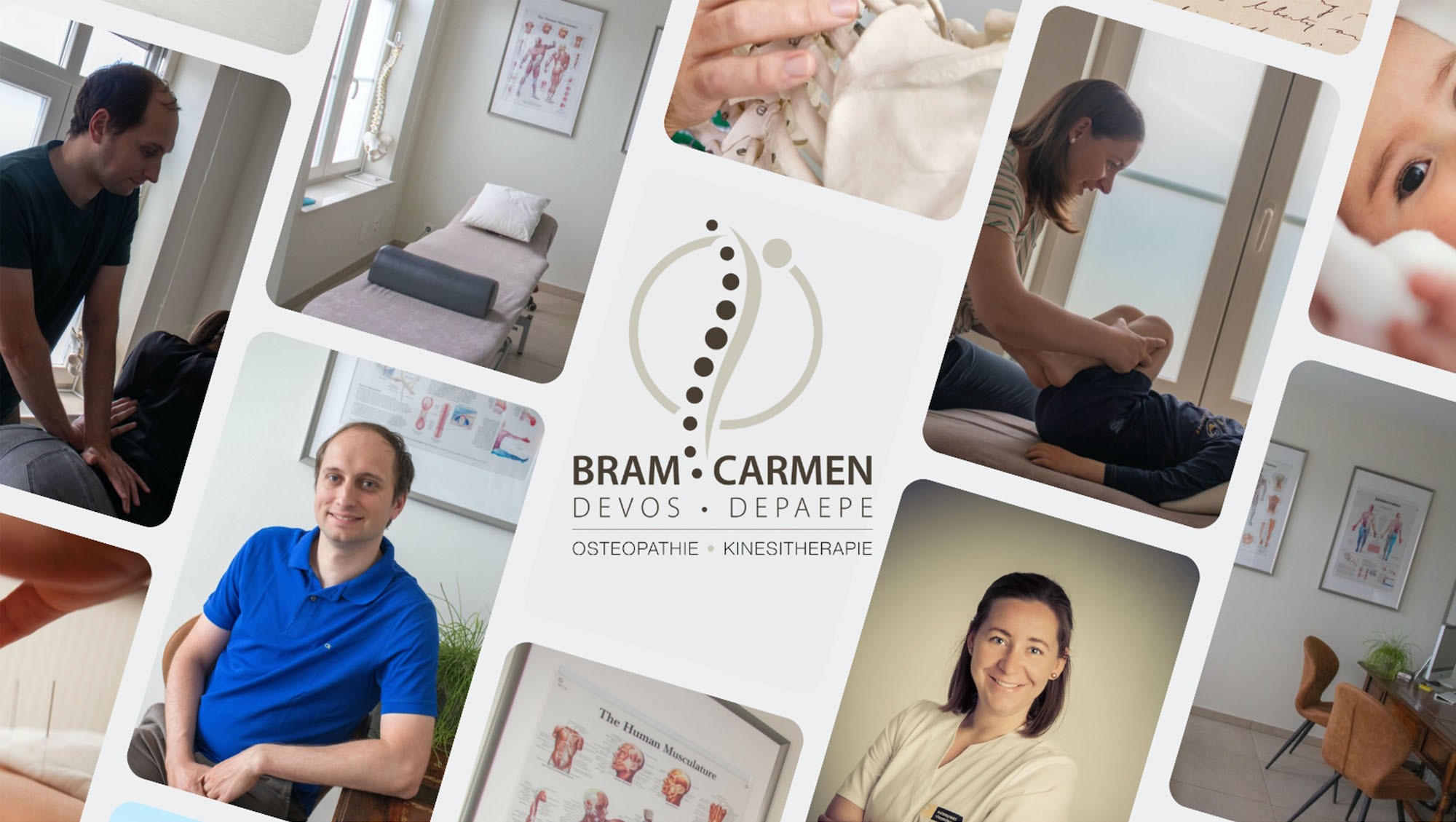 Header Praktijk Bram en Carmen De Vos-De Paepe - Osteopaat Lievegem