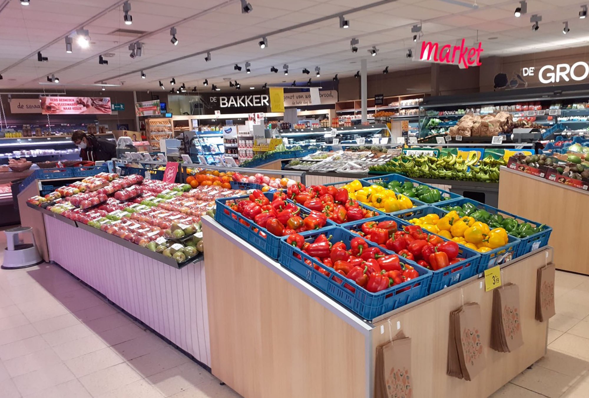 Header Carrefour Market Lint - Supermarkt Lint