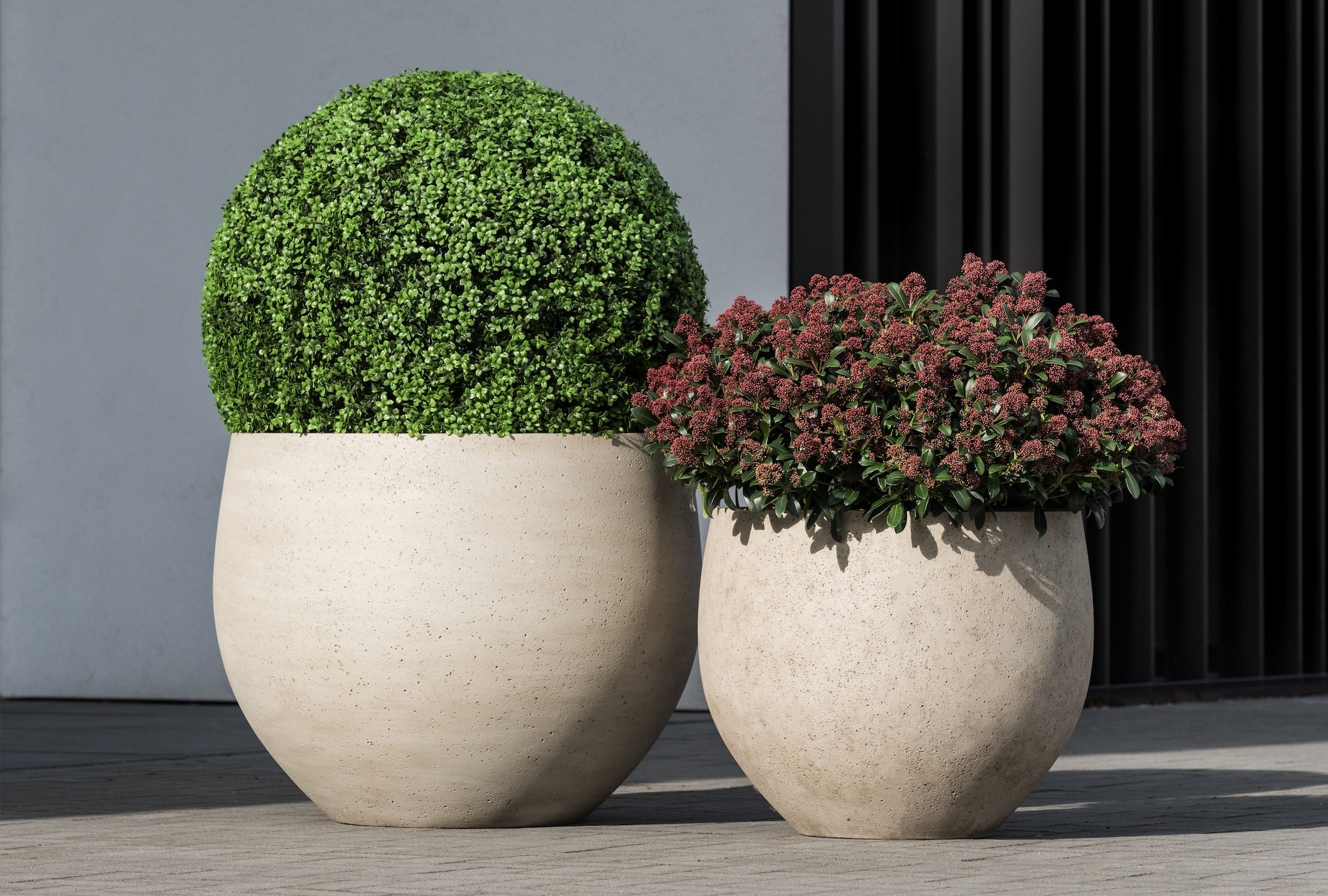 Header Dimatrading pottery - Fiberstone potten Temse (Oost-Vlaanderen)