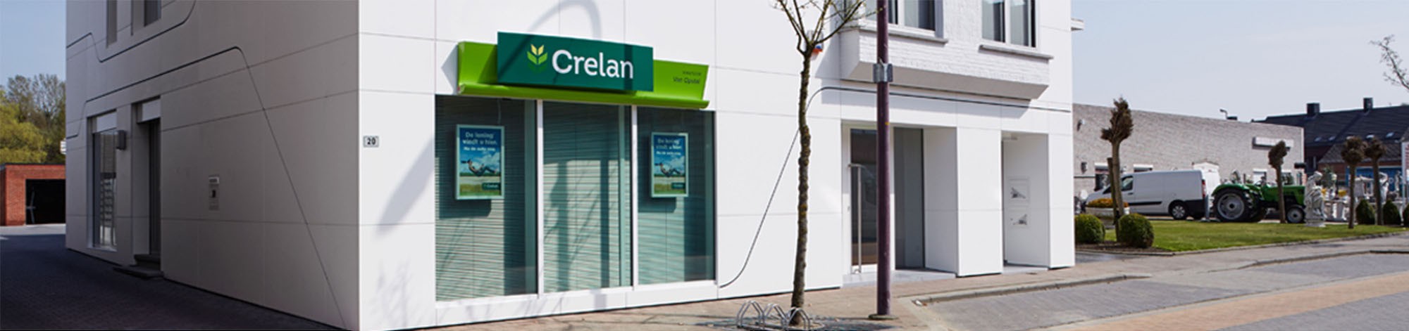 Header Bank- en verzekeringskantoor Van Opstal - Crelan Herselt