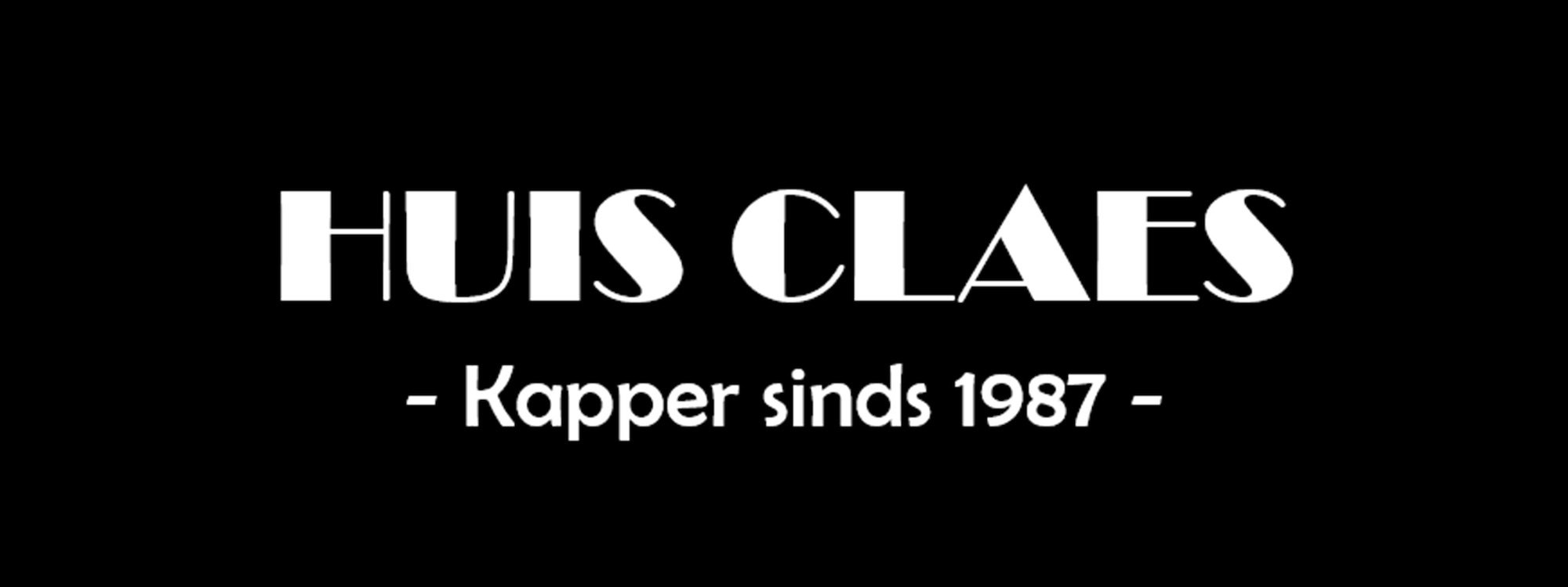Header Kapsalon Huis Claes - Kapsalon Hoegaarden