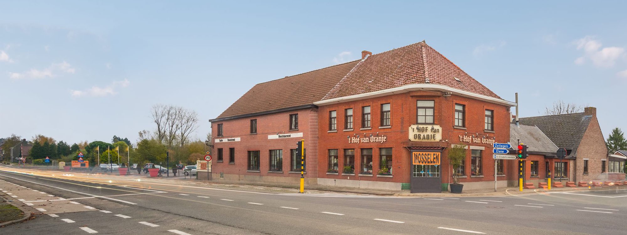 Header Restaurant 't Hof van Oranje - Feestzaal Oosterzele