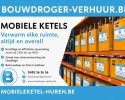 Mobiele ketels huren, verwarm elke ruimte, altijd en overal!