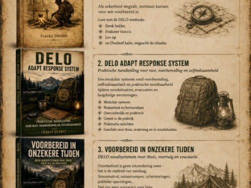 Bushcraft Delo zet in op zelfredzaamheid en voorbereiding