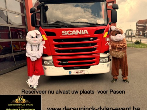 Paashaas op bezoek ...Laat de Paashaas jouw evenement tot leven brengen!