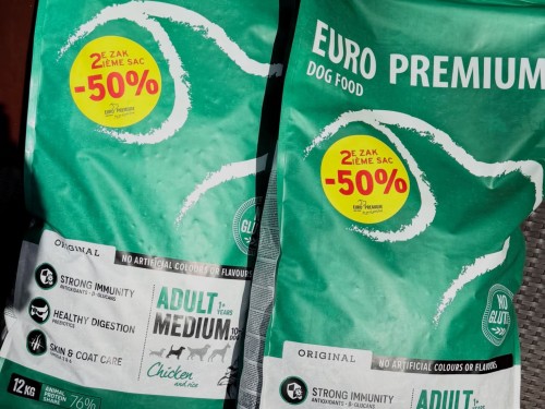 Actie Euro premium Dog food 