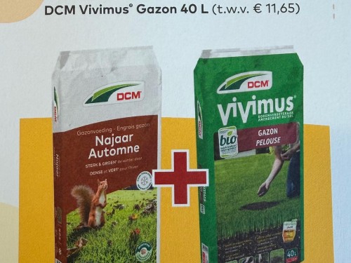 Actie Dcm najaar gazonvoeding