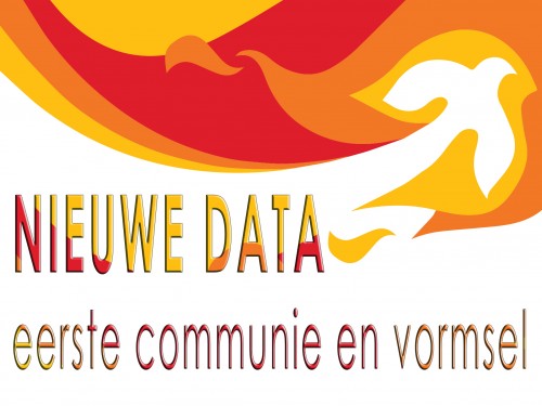 Data eerste communie en vormsel 2022