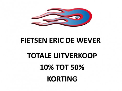 Totale uitverkoop Fietsen Eric De Wever