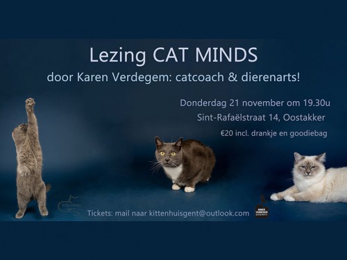 Lezing "Cat Minds"