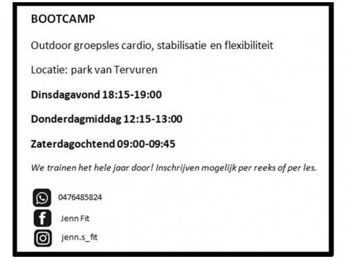 Bootcamp winter 2023 programma