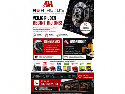 Veilig rijden begint bij ons!