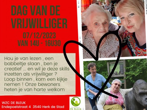 Dag van de vrijwilliger (07/12/23)