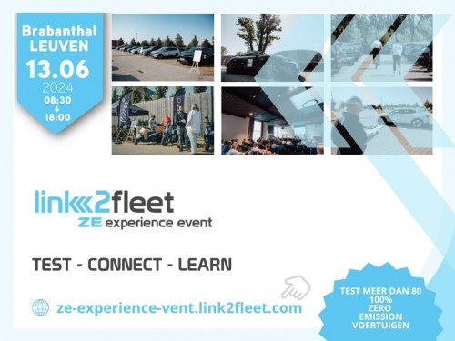 link2fleet ZE Experience Event – 13 juni – Brabanthal – Leuven