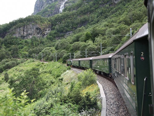 Noorwegen per trein