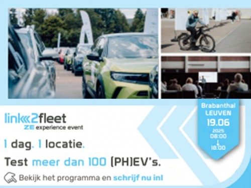 Link2fleet ZE Experience Event – 19 juni – Brabanthal – Leuven