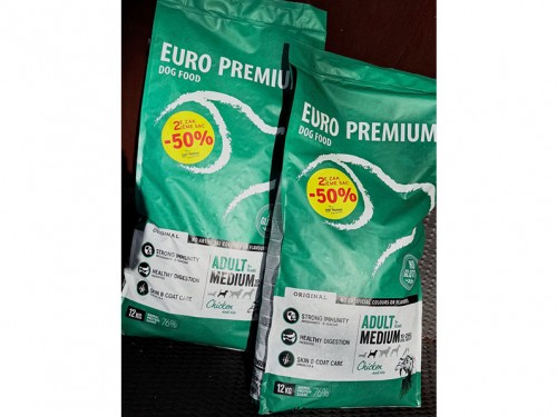 Actie Euro premium Dog food 