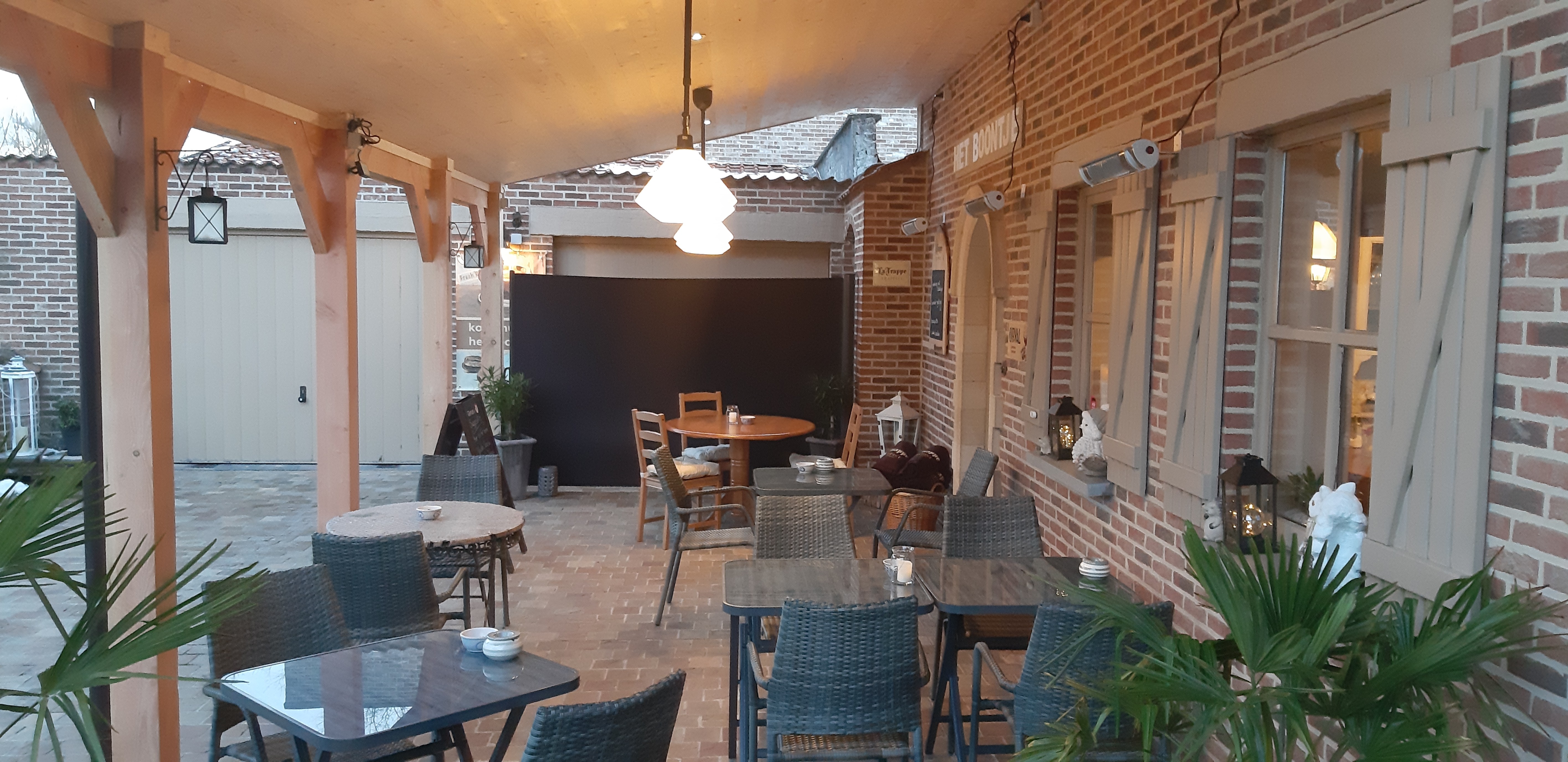 Vernieuwd terras