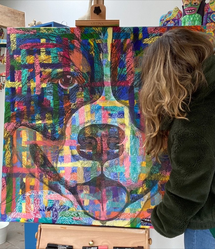 Tentoonstelling: " Het regent op mijn neus"
