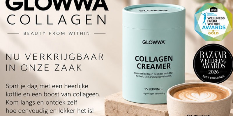 Glowwa collagen bij Exclusive Hair, Beauty & Mind