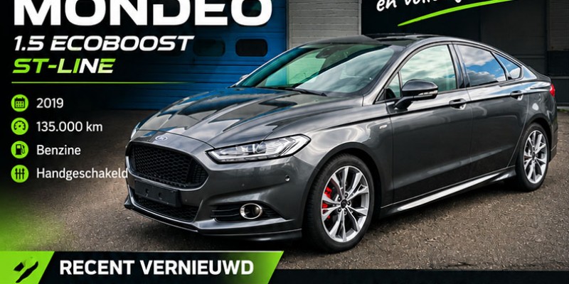 Ford Mondeo 1.5 EcoBoost ST-Line – Sportiviteit, ruimte en comfort