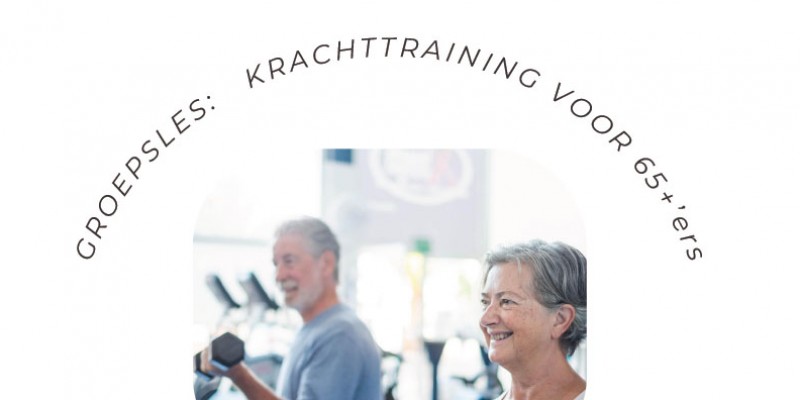 Nieuw bij Sportunit! Groepsles krachttraining voor 65+'ers