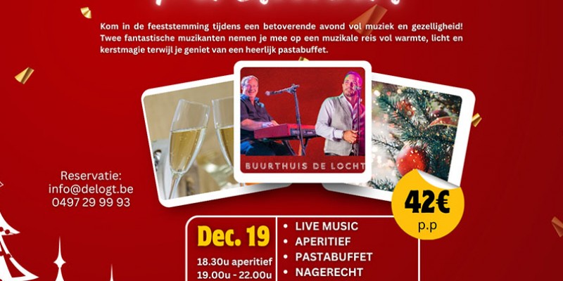 🎄 Kerstconcert met Davy Valerio & Rudi Maes 🎶