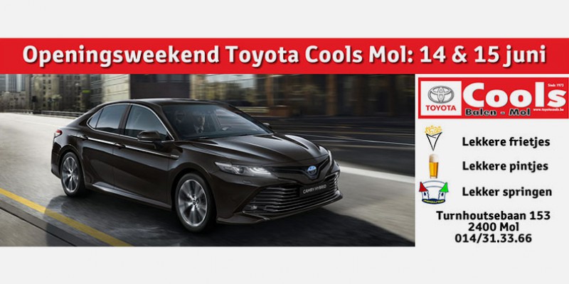 Openingsweekend Toyota Cools Mol