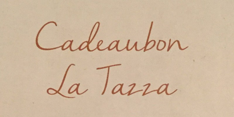 Cadeaubon La Tazza