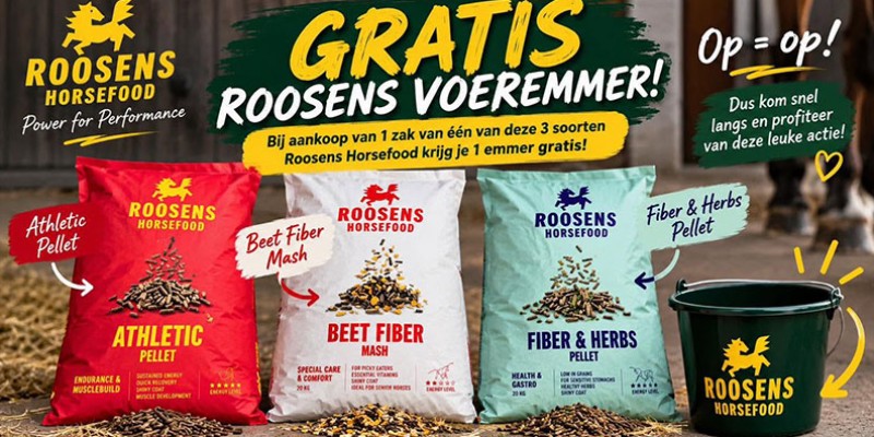 Gratis Roosens voeremmer! 