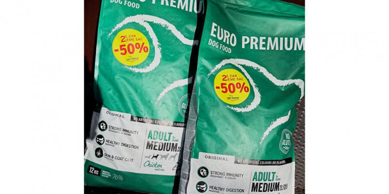 Actie Euro premium Dog food 