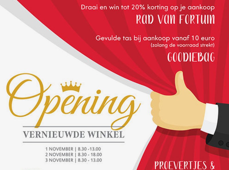 Opening vernieuwde winkel Traiteur 't Kippenhof