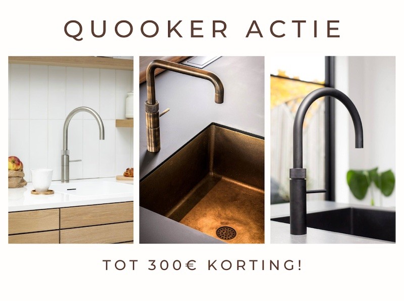 Quooker actie bij V&V Keukens