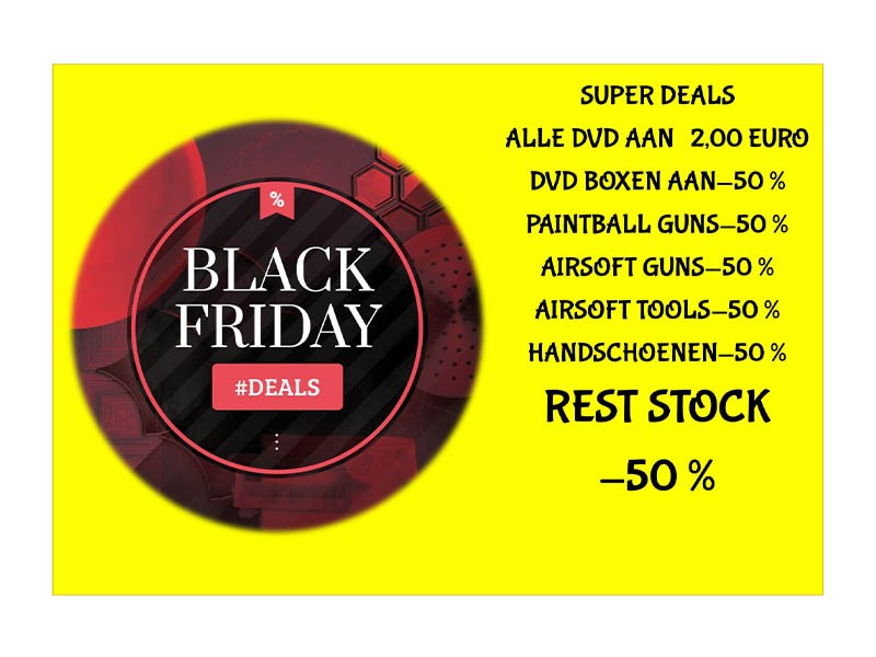 Black Friday deals tot eind januari 2022