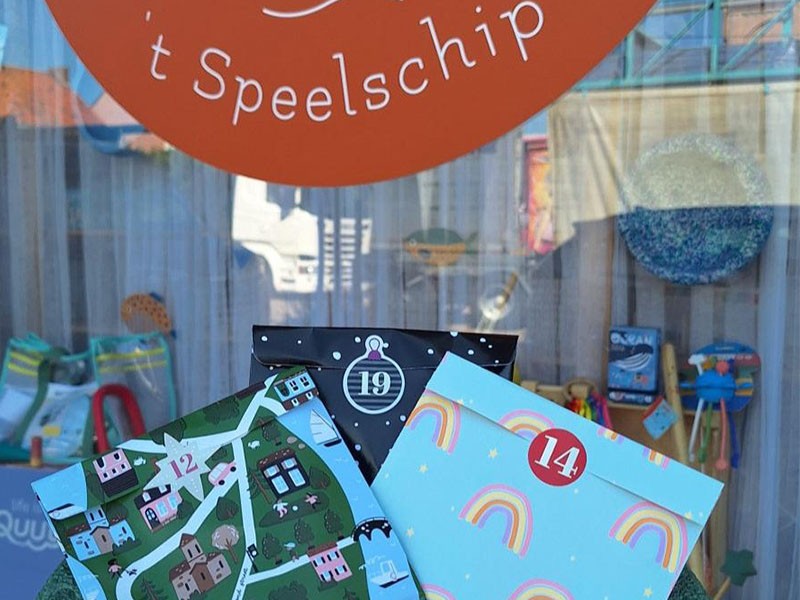 Adventsbox 't Speelschip in voorverkoop 2026