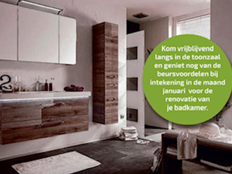 Totaalrenovatie badkamers