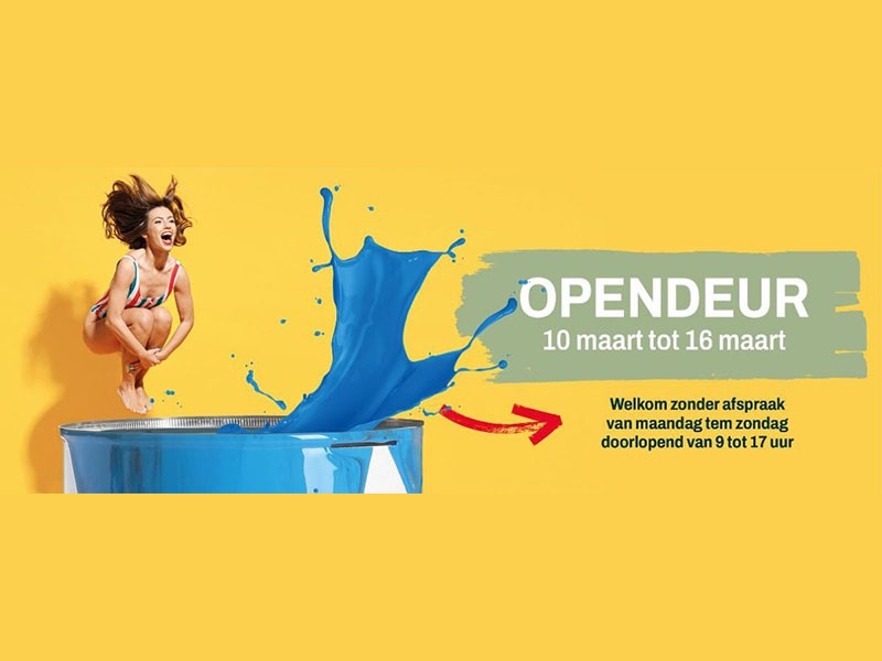 Opendeurdagen 10 tot 16 MAART: we rollen de rode loper uit voor jou..