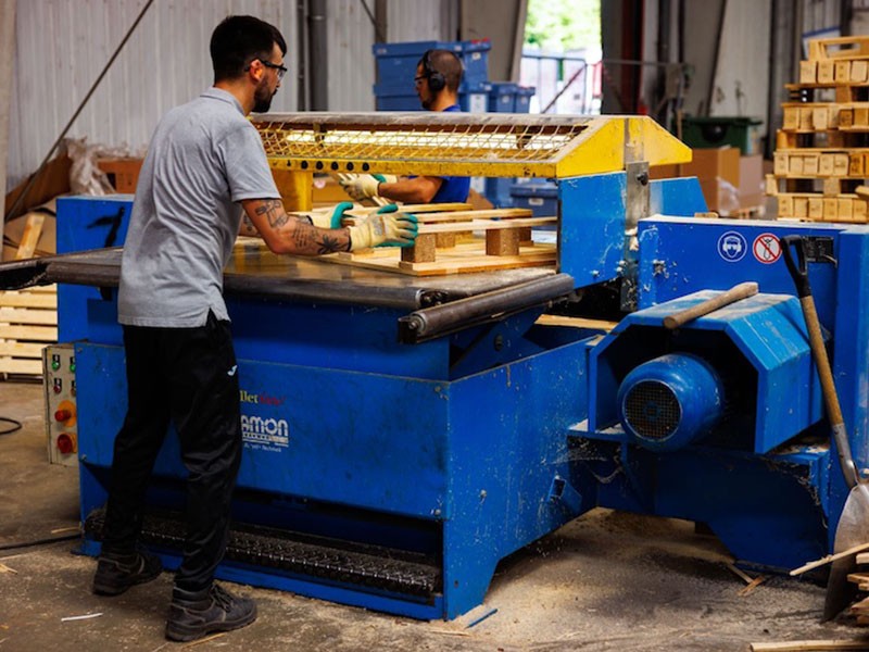 Hoe recyclage van houten palletten uw ecologische voetafdruk verkleint