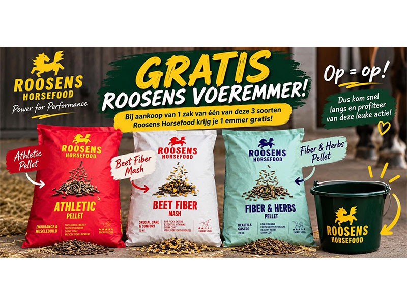 Gratis Roosens voeremmer! 